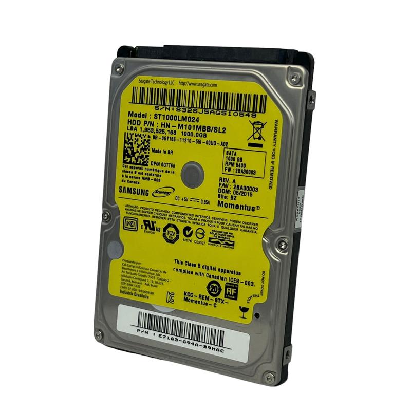 Disco Rigido Interno Hd 1tb St1000lm024 2,5 Notebook - Samsung